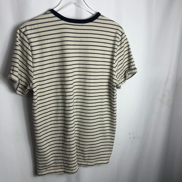 Frame Short Sleeve Ringer Tee size Medium 0692 - Picture 1 of 3